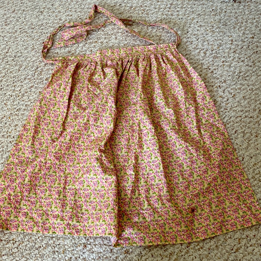 Old costume for girls apron